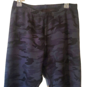 Cozy lined thermals w super soft fuzzy lining black gray camo Outdoor Camping